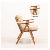 Hanah home Baštenska stolica MYL04, 45x89x43 cm, Bež Cijene