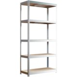  Stalaža 90x40x180 cm metalna alu siva | Eponuda.com
