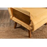 Atelier Del Sofa sofa-krevet sa 1 sedeljkom cosmo single mustard | ePonuda.com