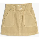 Koton Girl Beige Skirt