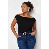 Trendyol Ženska bluza TBBSS24AF00021, Crna Cene