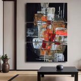 WALLXPERT 3P14869C012 Multicolor Decorative Canvas Painting (3 Pieces) | Eponuda.com