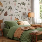  Foto tapeta - African Composition - Animals for the Children\'s Room on a Paper Background 350x256 Premium | shoptok.hr