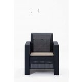 Hanah home baštenska garnitura aksu 2+1+1+S takim anthracite | ePonuda.com