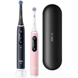 Oral-b iO6 električne četkice za zube – DUOPACK Black Onyx/Pink Sand Cijene