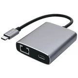 hub 5 x usb + 3 x tip c