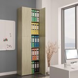  Uredski ormar boja hrasta sonome 60 x 32 x 190 cm od iverice Cijene