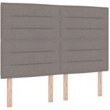  Boxspring krevet s madracem Sivosmeđa 160 x 200 cm Tkanina - Sivosmeđa 160 x 200 cm Dizajn linija | shoptok.hr