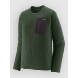 Patagonia R1 Air Crew Pulover treeline green | Shoptok.si