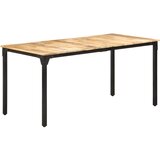  Blagovaonski stol 160 x 80 x 76 cm od grubog drva manga | shoptok.hr