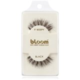Bloom Natural lepilne trepalnice iz naravnih las (Wispy, Black) 1 cm Cene