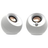 Creative RAČUNALNIŠKI ZVOČNIKI PEBBLE 2.0 V3 BLUETOOTH 5.0 USB-C BELI, (22006904) | Shoptok.si