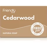 Friendly Soap Natural Soap Cedarwood prirodni sapun 95 g