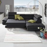XORA sedežna garnitura, tkanina antracit | Shoptok.si