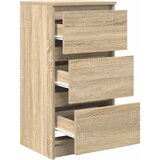  Komoda boja hrasta sonome 37,5x35x76 cm od konstruiranog drva Smeđa | Shoptok.si