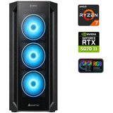 ANNI gaming namizni računalnik Gamer R7 Ryzen 7 7800X3D/64GB/2TB SSD/RTX 5070 Ti | Shoptok.si