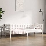  Dnevni krevet bez madraca bijeli 90 x 200 cm masivna borovina Cijene