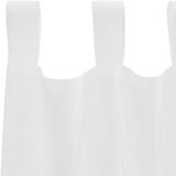 Voile zavjese s petljama 2 kom bijele 140x245 cm | Shoptok.si
