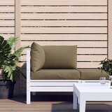  Jastuci od paleta 3 kom. Melange taupe tkanina | shoptok.hr