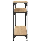  Konzolni stol boja hrasta sonome 75x29x75 cm konstruirano drvo | shoptok.hr