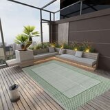 Vanjski tepih zeleni 190 x 290 cm PP Cijene