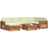  Set vanjskih sofa 7 kom. Prirodna i krem | shoptok.hr