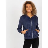 RUE PARIS Sweatshirt-RV-BL-8225.88-navy blue | Shoptok.si