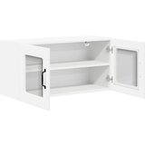  Zidni stakleni ormarić Lucca Bijela 80 x 31 x 40 cm | shoptok.hr