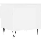  Stolići za kavu 2 kom sjajni bijeli 50 x 46 x 50 cm drveni | shoptok.hr