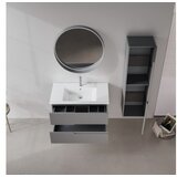 Hanah home Kupatilski ormarić sa umivaonikom i ogledalom (2 komada) Moonlight 90 v2 390 | Eponuda.com