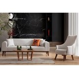 Hanah home fotelja cofi 87x102x72cm krem Cene