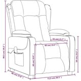  Masažni stol rjavo blago, (20939548) | Shoptok.si