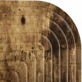  Zidna polica 2 kom. Dimljeni hrast 41 x 13.5 x 37.5 cm Slike
