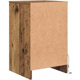  LED noćni ormarić s ladicama 2 pcs Staro drvo 38 x 34 x 61 cm | shoptok.hr