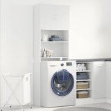  Ormar za perilicu bijeli 64x24x190 cm izrađeno drvo | Eponuda.com