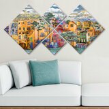 Wallity slika 4MDF621739496, 60x115 cm, 4 dela | ePonuda.com