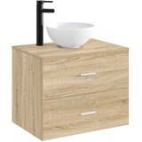  Umivaonik za kupaonicu Mat Crna 32 x 32 x 13 cm Metal | Eponuda.com