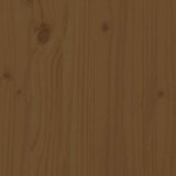  Vrtni sredinski kavč medeno rjav 120x80 cm trdna borovina | Shoptok.si