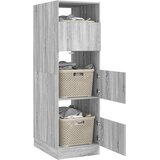  Ormar za pranje rublja s pohranom Siva Sonoma 50 x 68 x 162 cm | shoptok.hr
