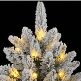  Umjetno božićno drvce sa 150 LED žarulja i snijegom 150 cm | shoptok.hr