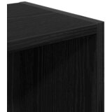  Regal za knjige crni hrasta 31x24x77 cm od konstruiranog drva | shoptok.hr