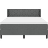  Krevet s opruga kutije Tamno siva 190 x 140 cm tkanina | shoptok.hr