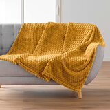 Douceur d intérieur Oker žuta deka od mikroflanela 125x150 cm Mini Frosty – | shoptok.hr