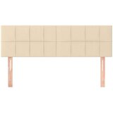 Posteljno vzglavje 2 kosa krem 72x5x78/88 cm blago, (20938710) | Shoptok.si