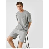 Koton Crew Neck T-Shirt Short Sleeve Cotton Oversize | Shoptok.si