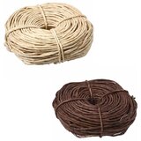 Ručno pletena vrpca od kukuruza - 1 klupko (pletena dekoracija) Cene