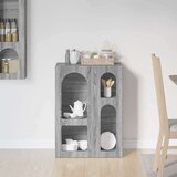  Strani šal Siva Sonoma 59 x 35 x 80.5 cm Konstruiran les, (5000107757) | Shoptok.si