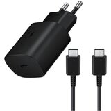 Samsung kućni punjač pd fast charger 25W 3A pps za hq sa pd type c kablom ce crni