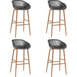  5-dijelni barski set bijelo-sivi | shoptok.hr