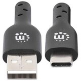 Manhattan kabel USB 2.0 na USB-C M/M, 1m,crni 353298 | shoptok.hr